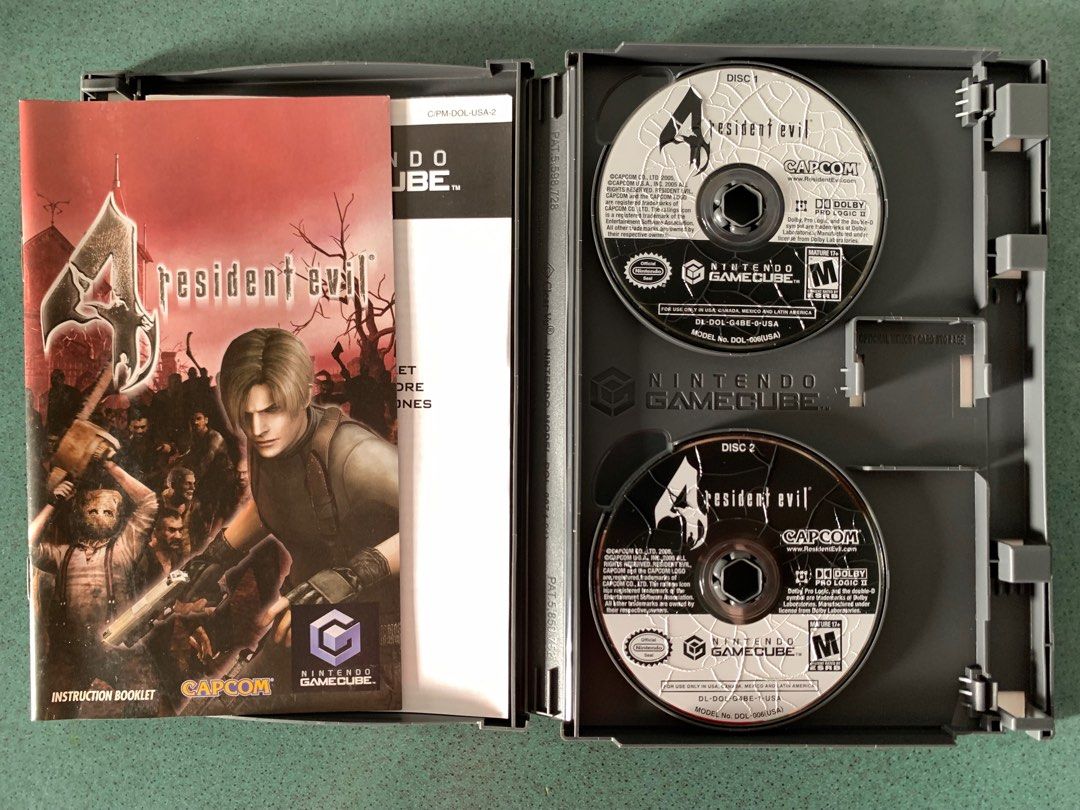 Resident Evil 4 [GameCube], Video Gaming, Video Games, Nintendo on Carousell