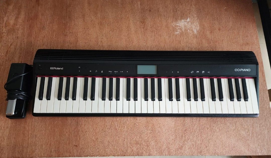 Roland 61 Key Portable Piano Keyboard with Pedal, Hobbies & Toys, Music