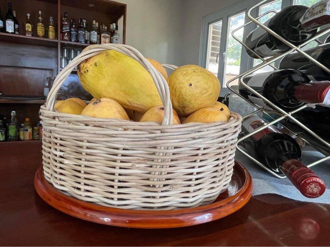 Round rattan wicker fruit basket (Category: Storage Boxes & Baskets) located in Paranaque City. Submitted by FLess.ph (Listing ID 1232315486, Image 2). Description: Php 390 each Bulk order @ 298 each minumum order 30 pcs and up :) .