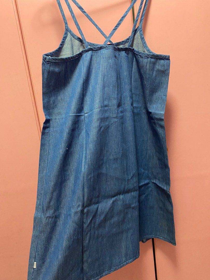 Rrj denim dress on sale