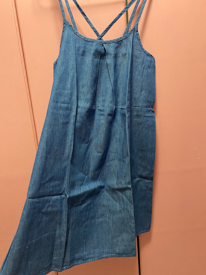 Rrj denim deals dress