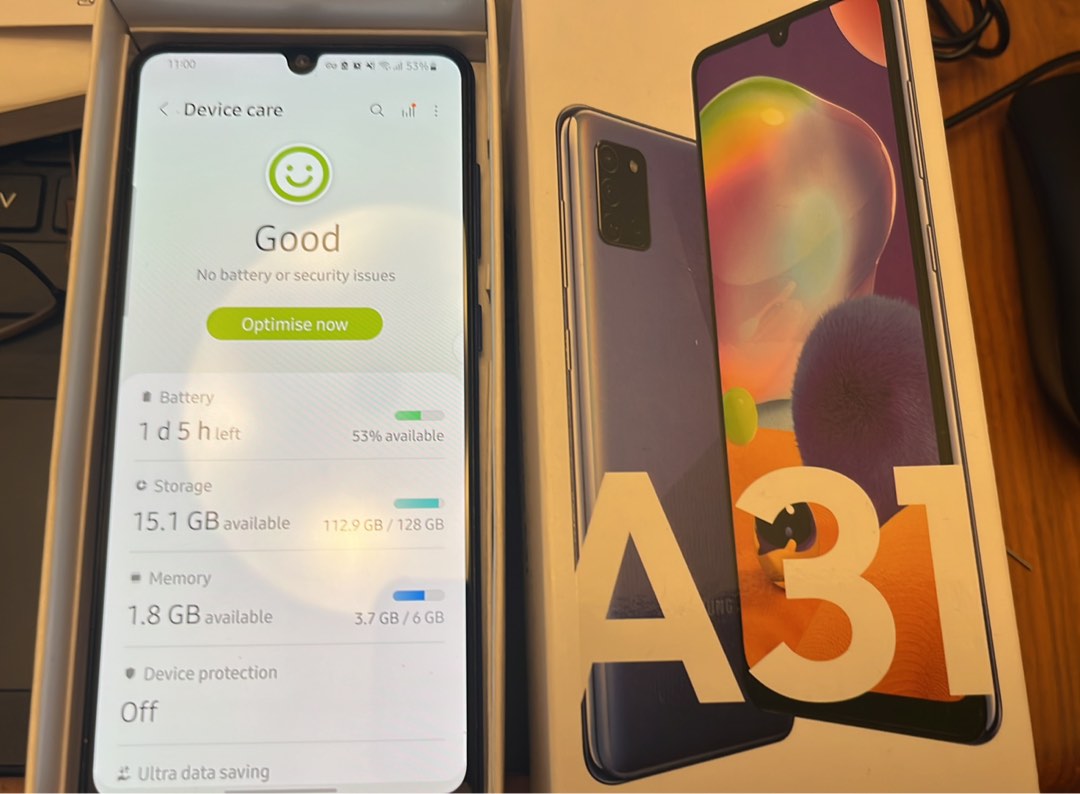 Samsung Galaxy A31 128 GB 6gb ram dual sim phone, Mobile Phones ...
