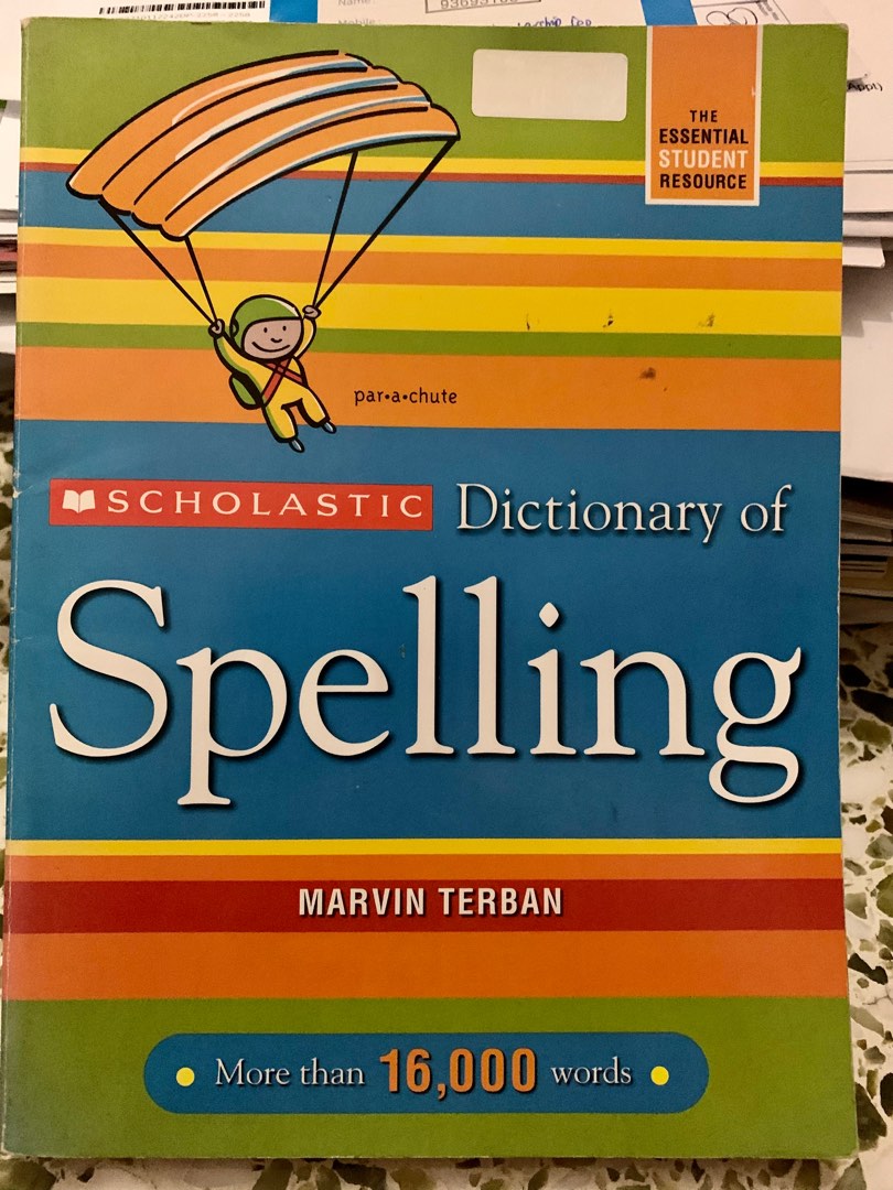 Scholastic Dictionary of Spelling, Hobbies & Toys, Books & Magazines