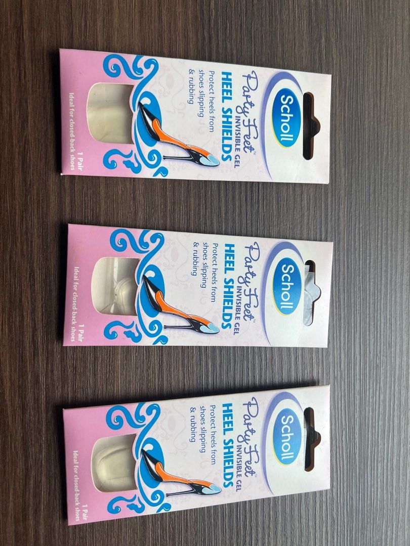 Scholl heel shields top