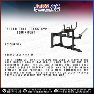 Seated Calf Press Gym Equipment
