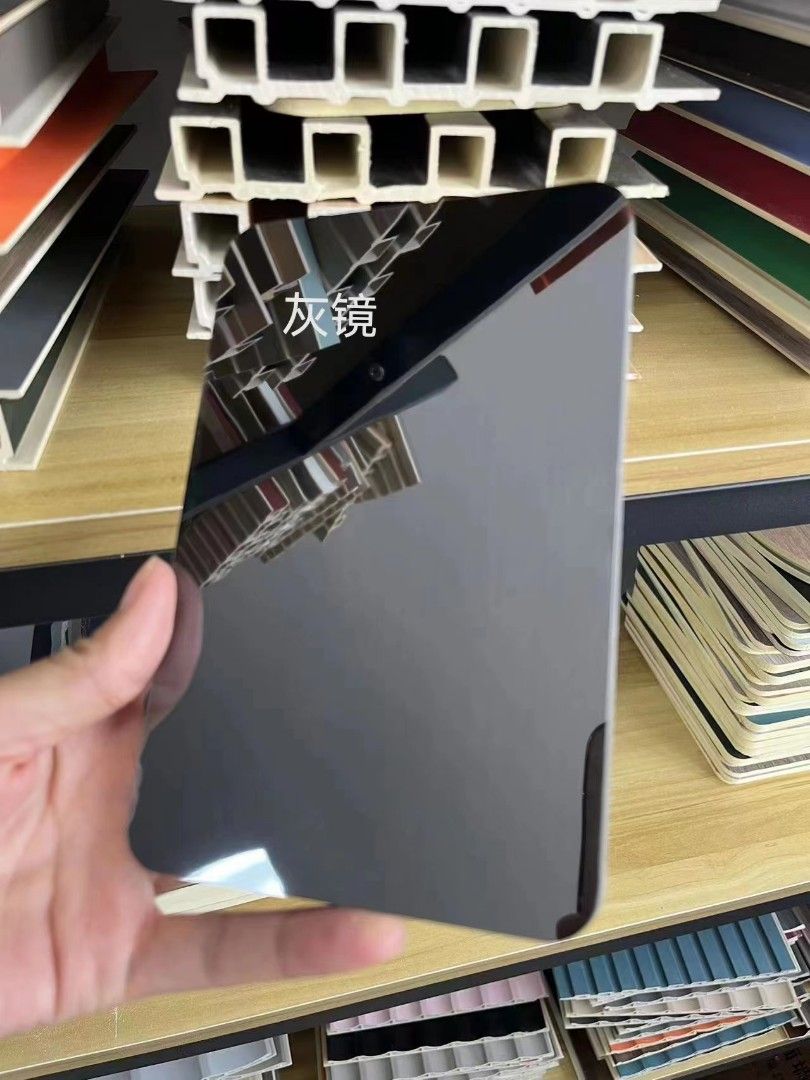 Silver Tinted Mirror Wall Panel Mirrors Panels customize customise wpc spc renovation hdb bto