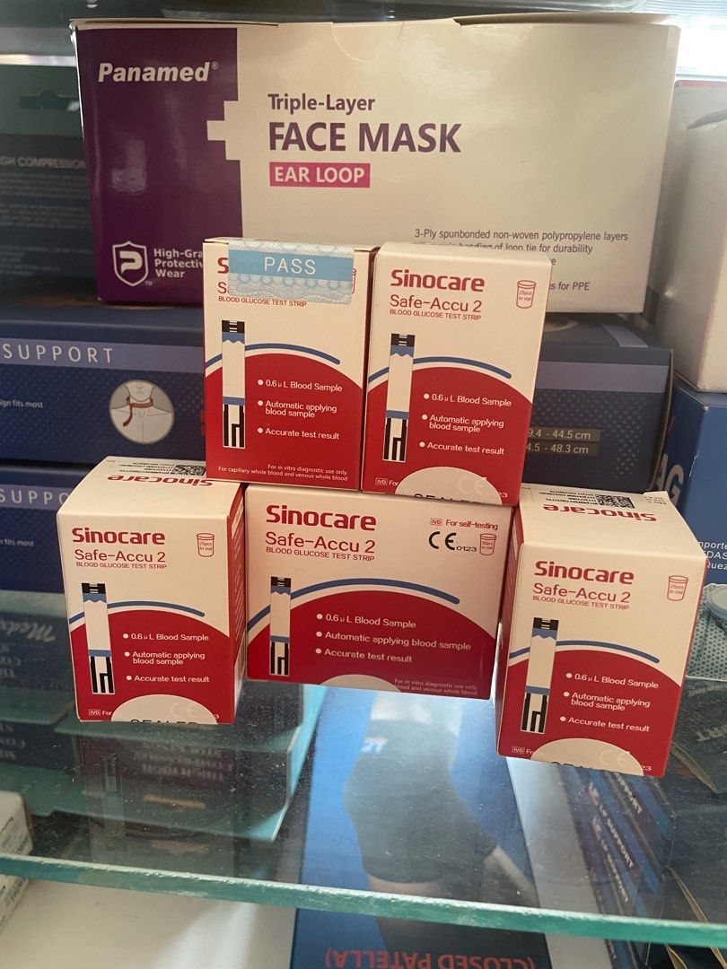 SINOCARE TEST STRIPS 25’s 50’s (Category: Medical Supplies & Tools) located in Quezon City. Submitted by jayjsmedicalsuppliestrading (Listing ID 1232194541, Image 2). Description: 25’s/box - 280 50’s/box - 480 CALL/Txt : 09081827158 HOW TO ORDER: • Name • Exact Location (with Landmark) • Mobile Number Yes, the product/item is available and BRAND NEW/GOOD QUALITY DELIVERY/SHIPPING: • We do ship nationwide. • We do same day Delivery to nearby provi