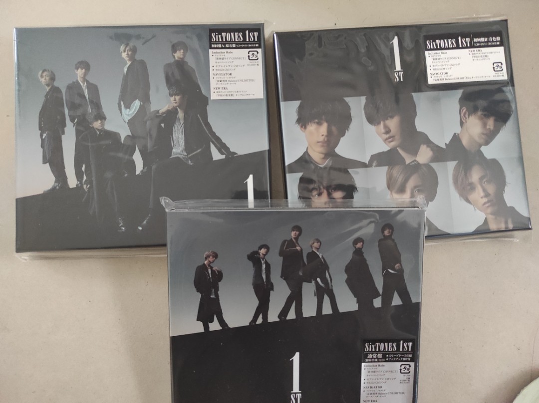 SixTONES 1st專輯, 興趣及遊戲, 收藏品及紀念品, 日本明星- Carousell