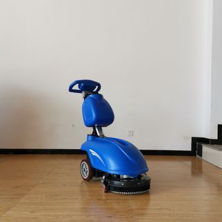 Small Mini Folding Floor Scrubber Polish