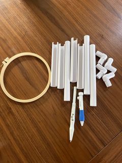 Snap frame & circular frame for punchneedling or embroidery