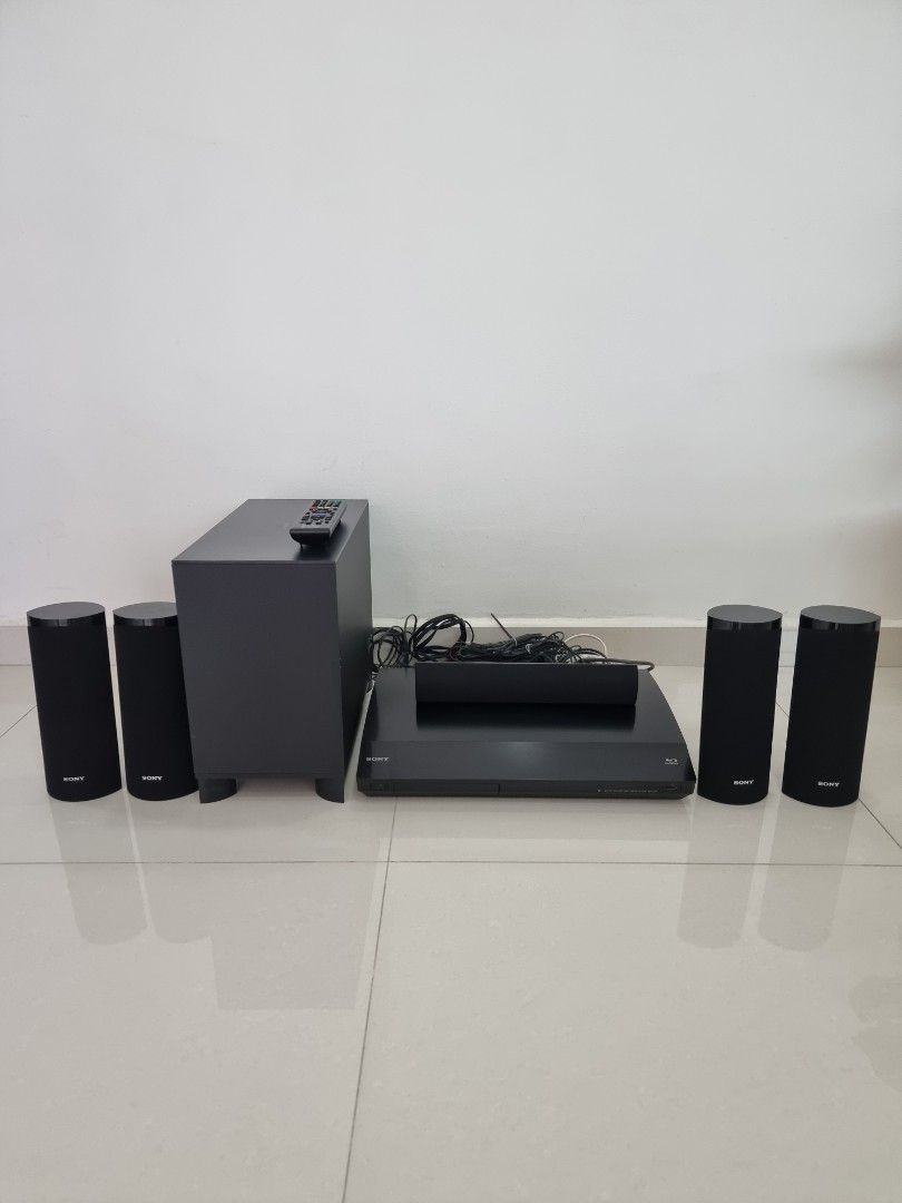Sony BluRay Disc/Dvd Home Theatre System BDVE380, TV & Home
