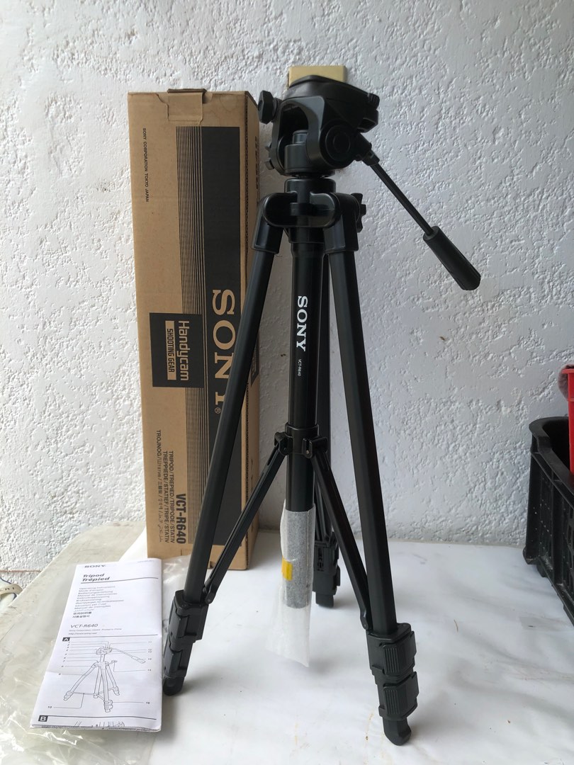 Sony VCTR640 Tripod New, Photography, Photography Accessories, Tripods