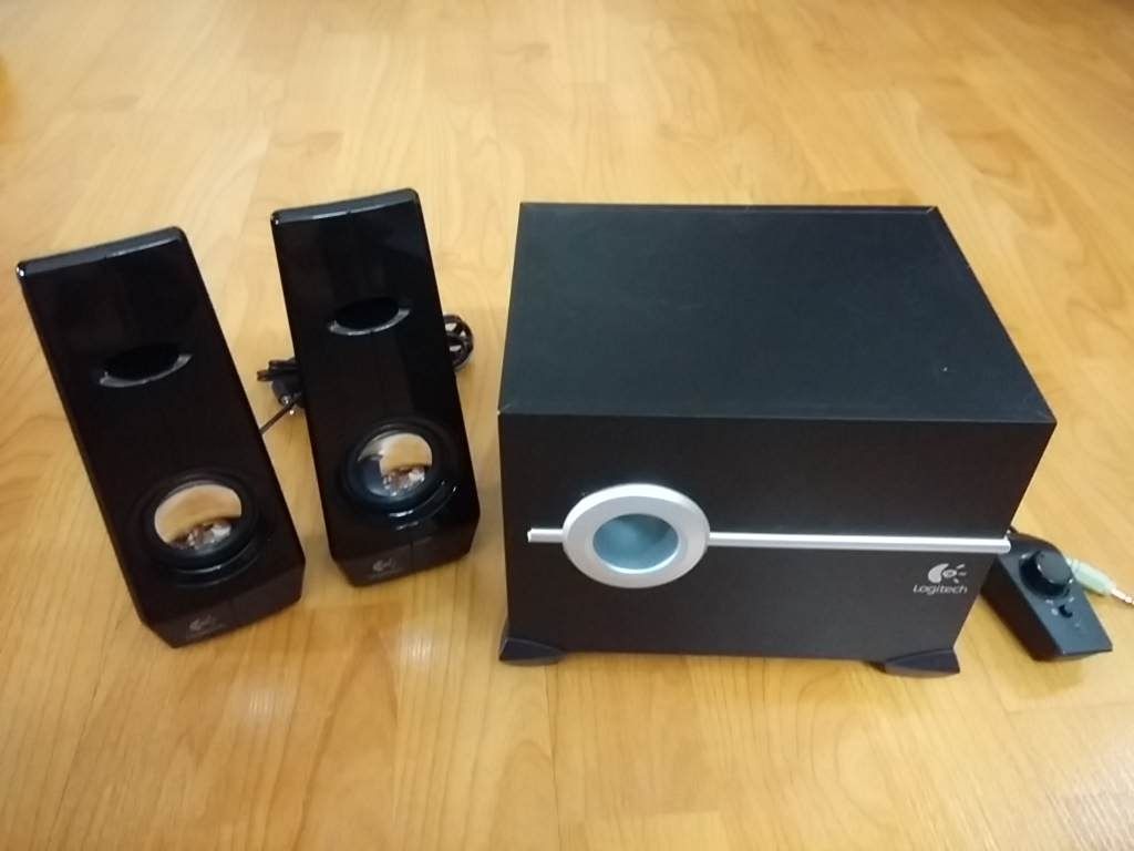 Logitech speaker system z103 clearance