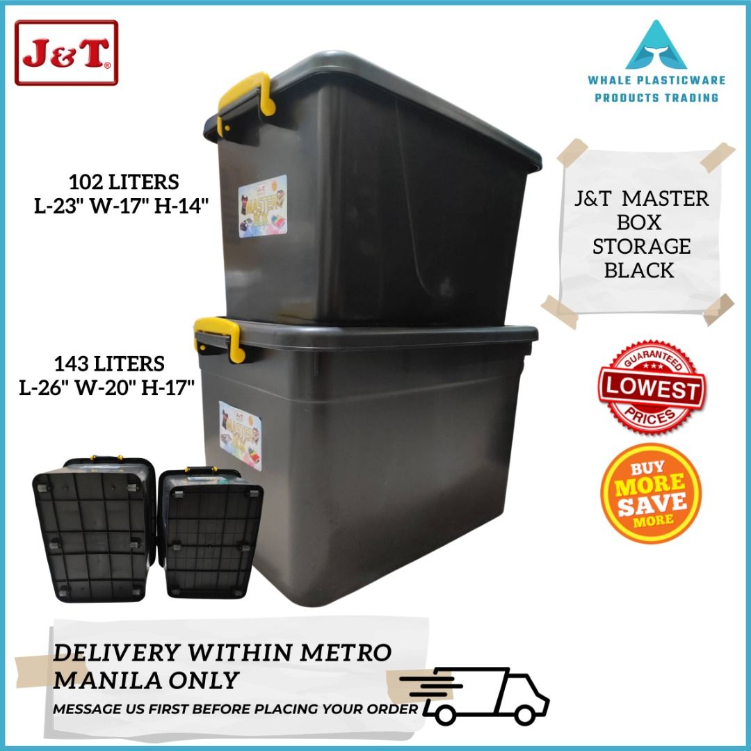 STORAGE BOX 102 L or 143 L
