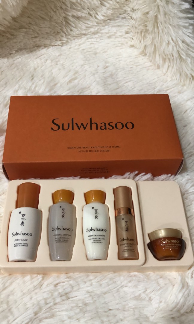 Sulwhasoo Signature Beauty Routine Kit (5 items), Beauty & Personal