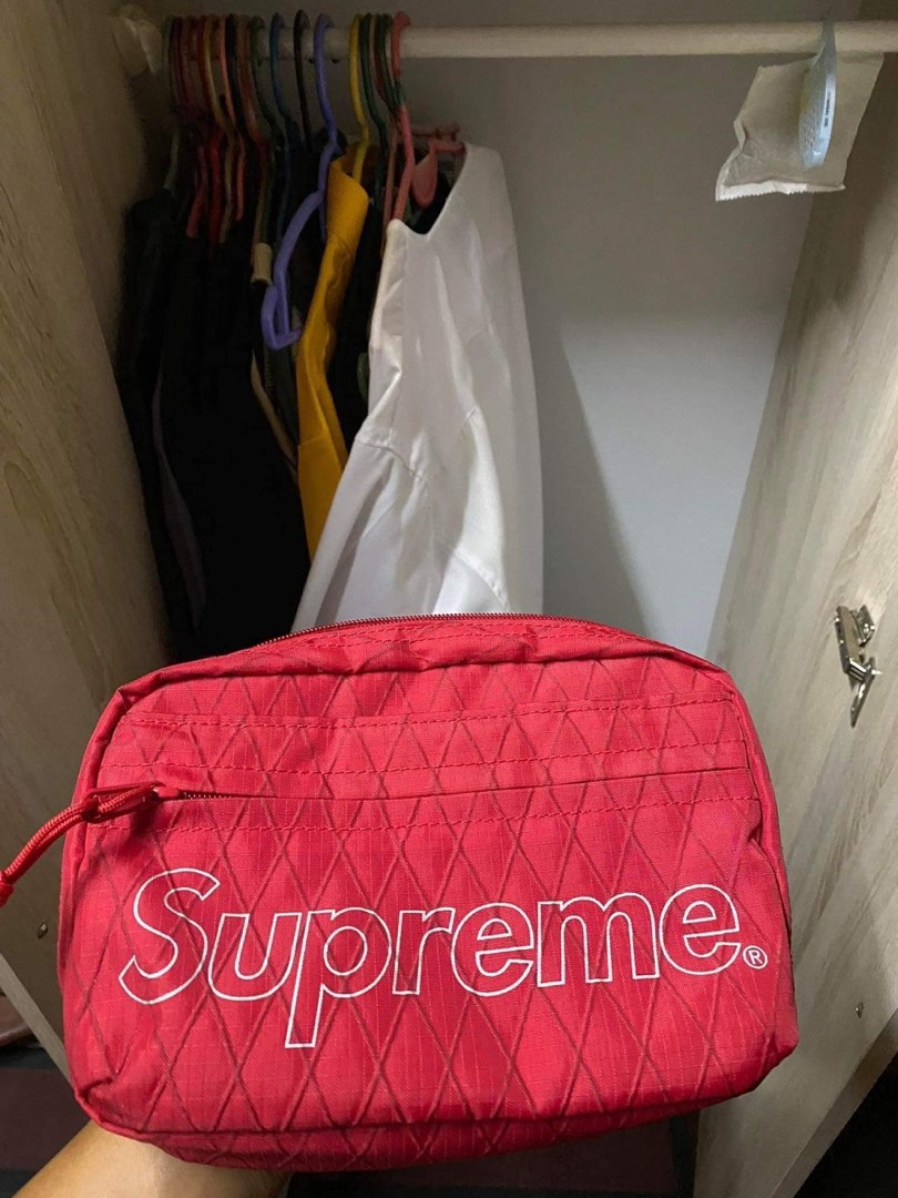 Supreme FW18 shoulder bag, Men's Fashion, Bags, Sling Bags on Carousell