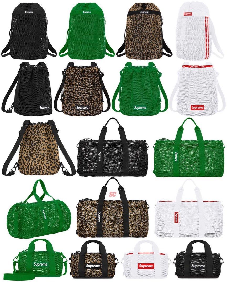 supreme Mesh Small Backpack - リュック/バックパック