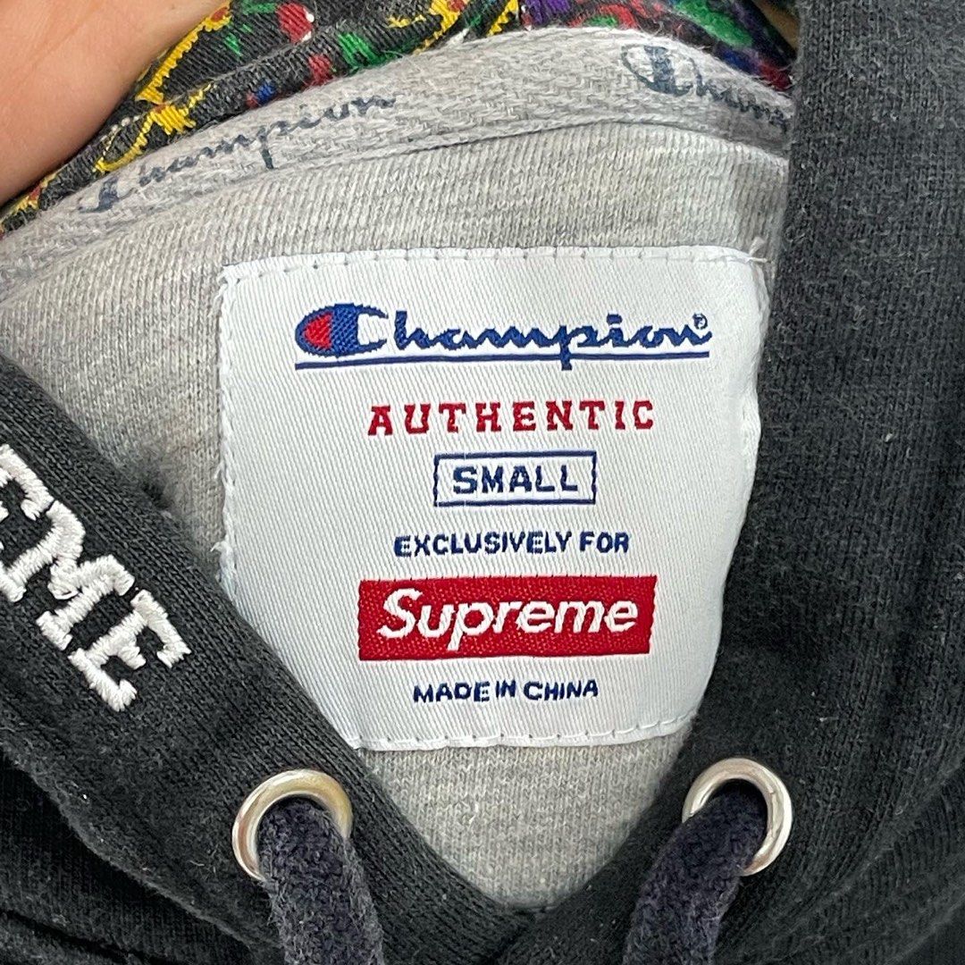 Supreme champion sale paisley hoodie