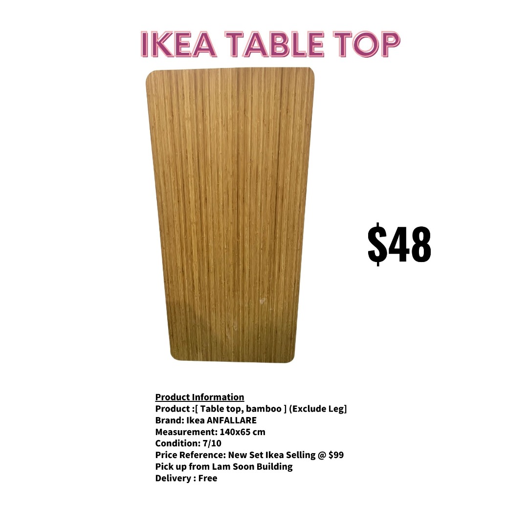 Table Top Ikea, Furniture & Home Living, Furniture, Tables & Sets on