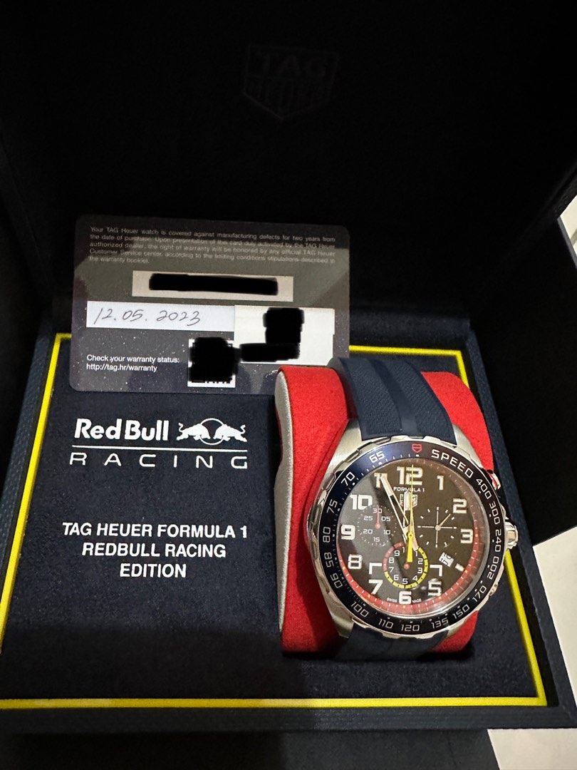 Tag heuer f1 on sale red bull