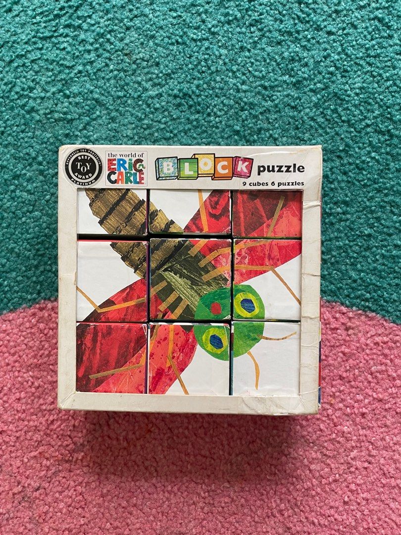The World of Eric Carle - The Very Hungry Caterpillar Block Puzzle (Toy ...