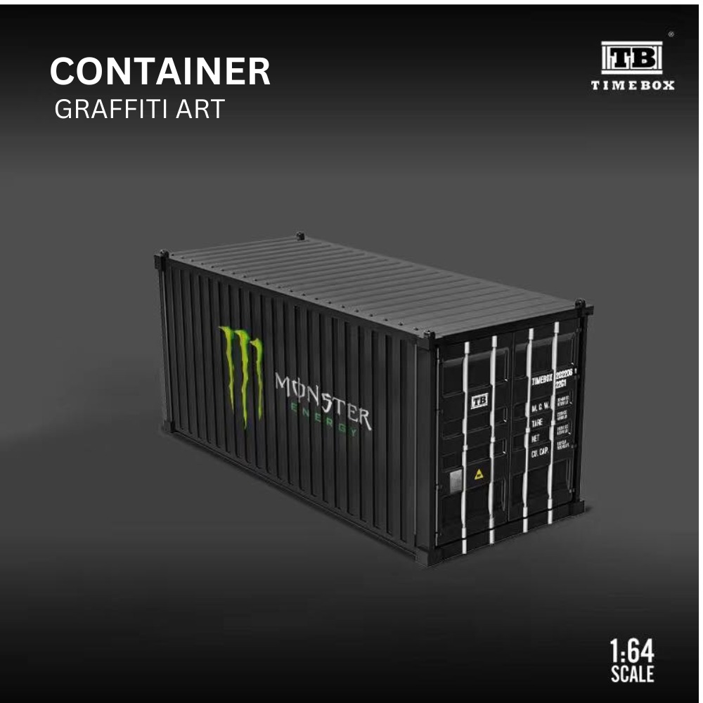 Time Box 1/64 Scale Diecast Container Monster Drink Livery, Hobbies ...