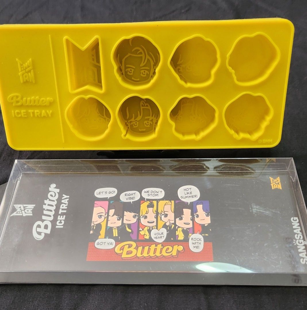 TINY TAN BUTTER ICE TRAY - Can pass as NEW (Category: Bakeware) located in Caloocan City. Submitted by seokjinie27 (Listing ID 1232178470, Image 1). Description: Used only ONCE out of curiosity. Can pass as NEW. MOP: BPI, BDO, Gcash MOD: any motor courier of your choice for same day pick up fee c/o buyer..