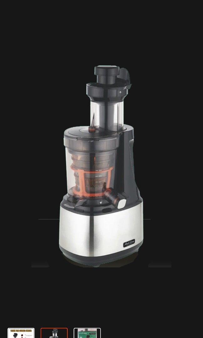 Titan Pro cold pressed juicer, TV & Home Appliances, Kitchen Appliances