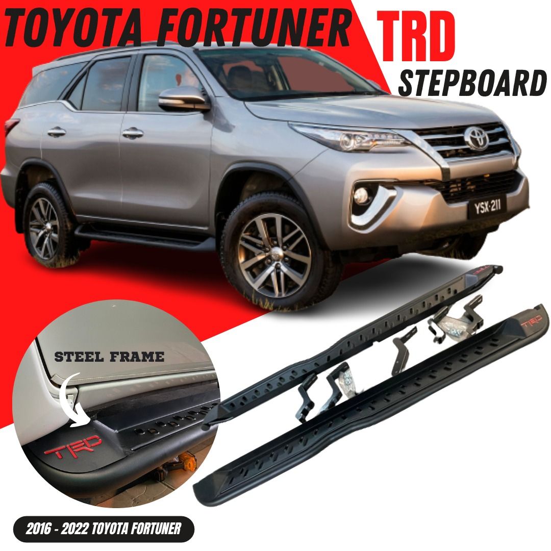 trd stepboard fortuner on Carousell