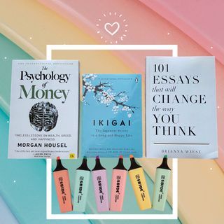 Trio Ikigai + Psychology of Money + 101 Essays that will Change the Way You Think