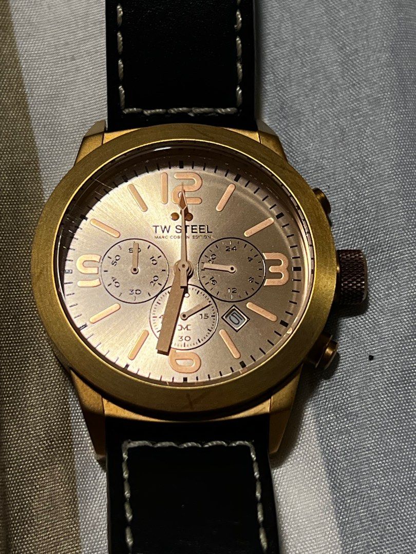 Tw steel marc coblen discount edition gold