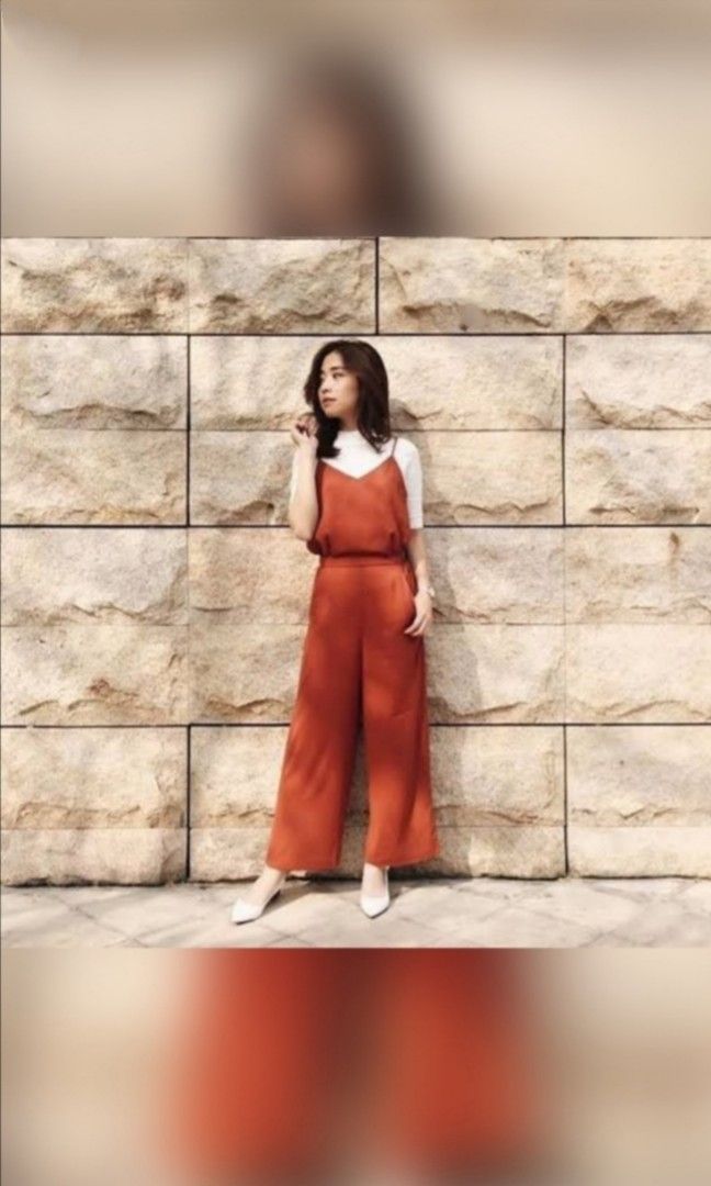 Uniqlo camisole jumpsuit cheap
