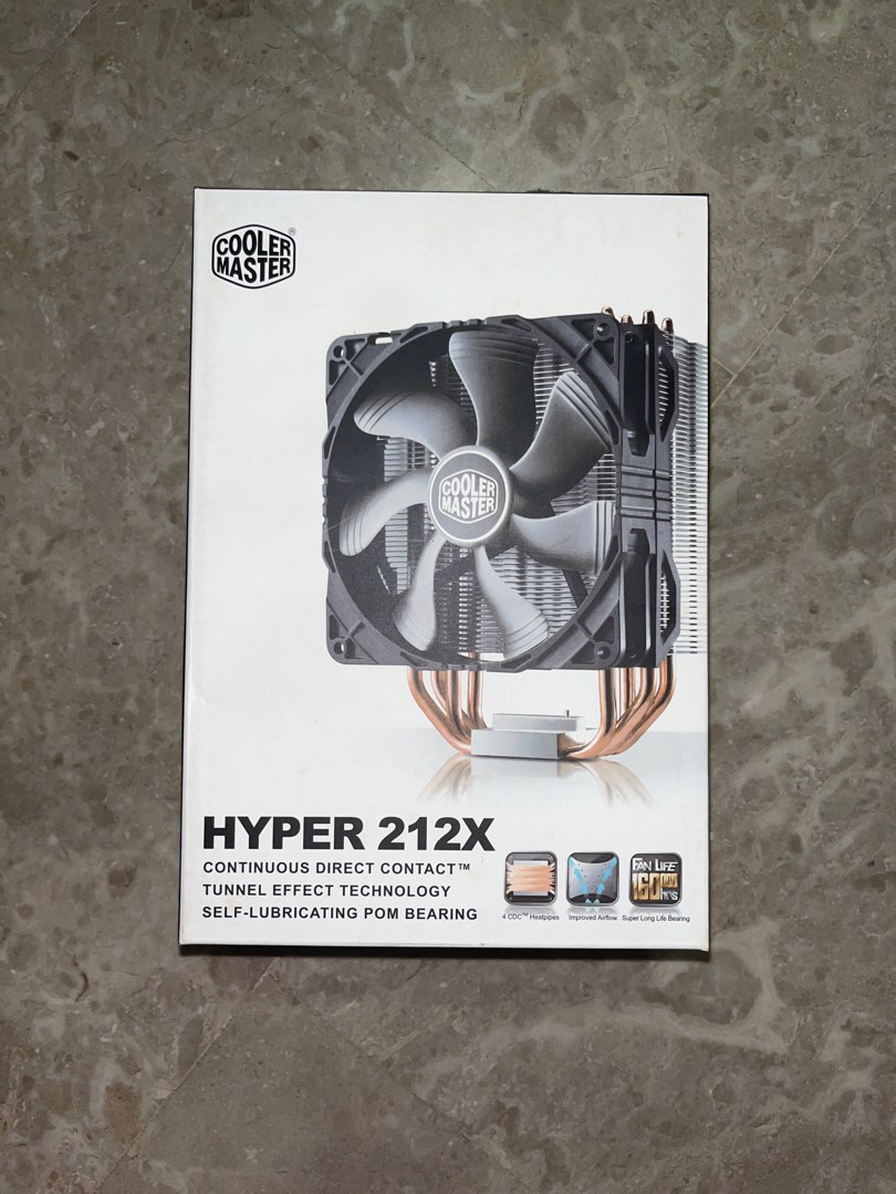 Unused Cooler Master Hyper 212X CPU Fan, Computers & Tech, Parts