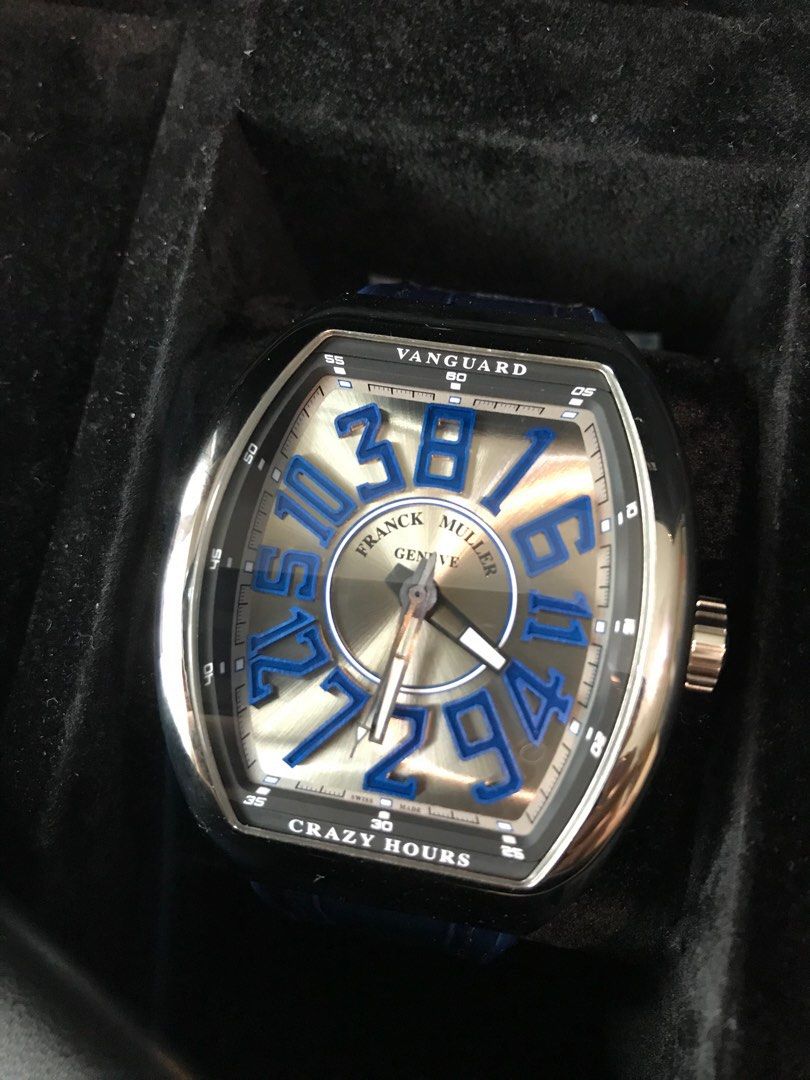 Franck muller vanguard crazy hours price store