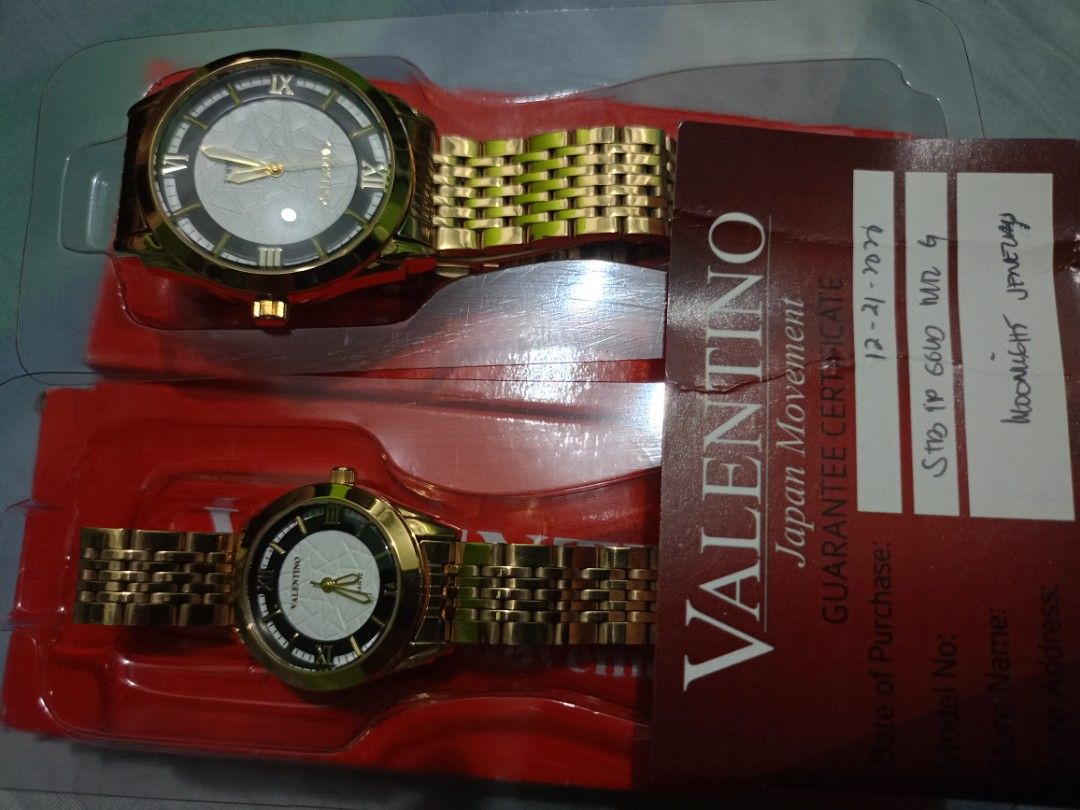 Valentino quartz japan movement sale