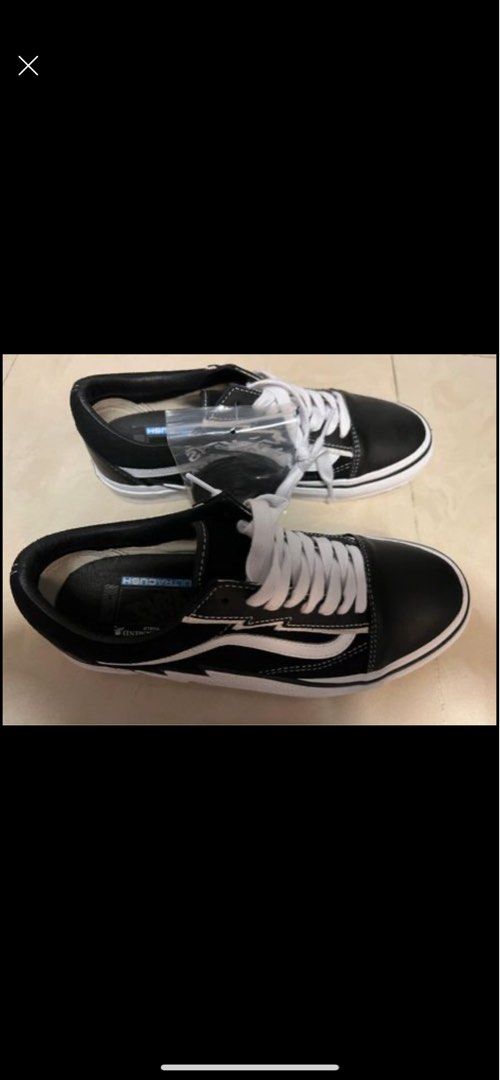 Vans x Mastermind Japan Old Skool bolt LX Black, 男裝, 鞋, 波鞋