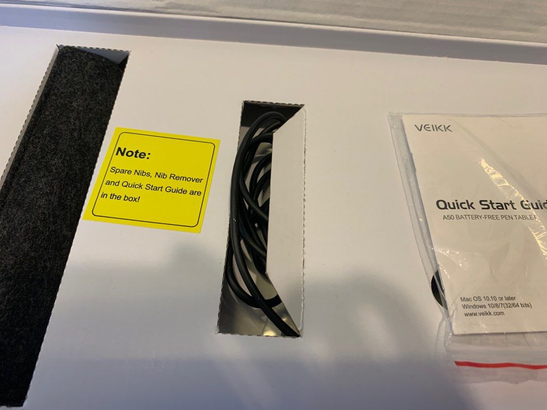 VEIKK A50 graphics drawing tablet (Category: Other Accessories) located in Quezon City. Submitted by pjk2135 (Listing ID 1232197484, Image 2). Description: -Well used. In good condition. -complete set (also with box) Mop : gcash You can pick up at our location or book with LBC, Grab, or lalamove on your account .