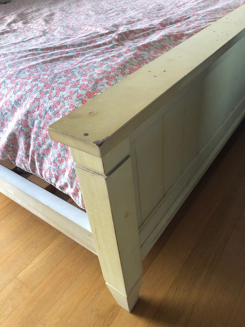 Very old bed frame (and mattress) Free, Furniture & Home Living