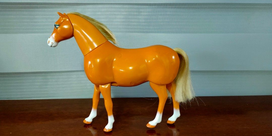 Vintage 1997 Mattel Barbie Walking Horse on Carousell