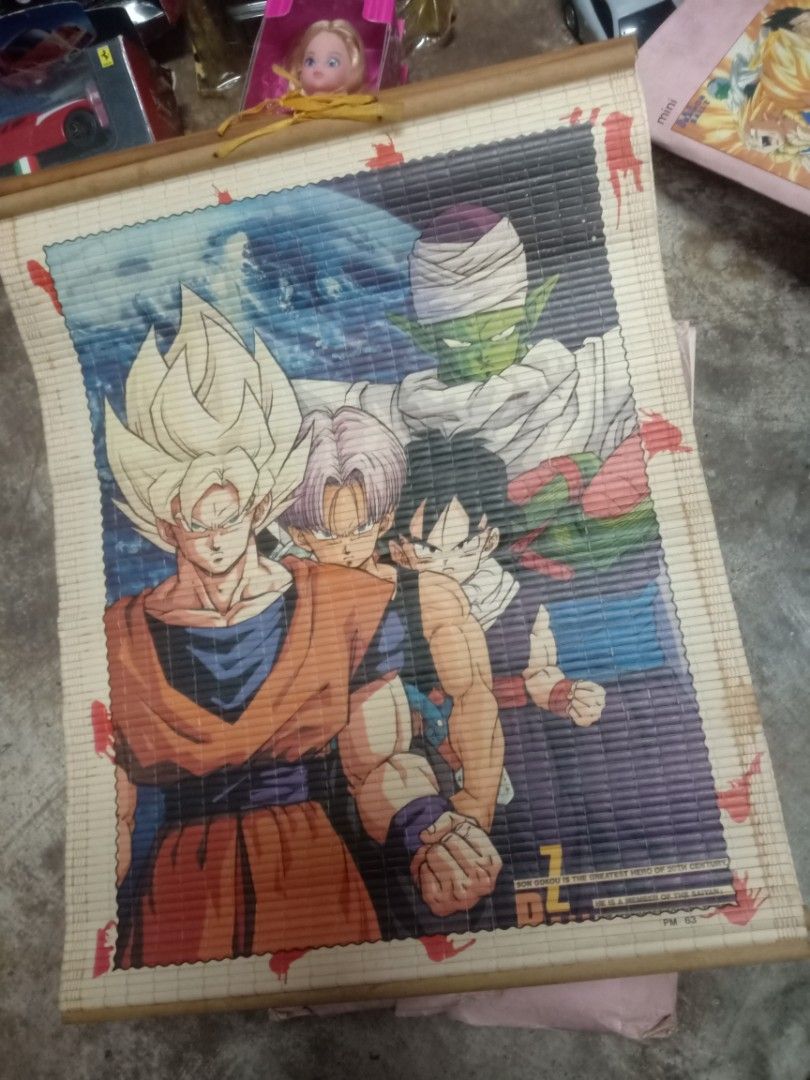 Vintage Dragon Ball Cane Wall Scroll, Hobbies & Toys, Toys & Games on ...