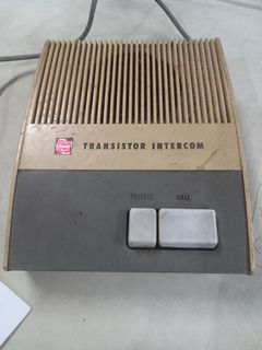 Vintage Intercom