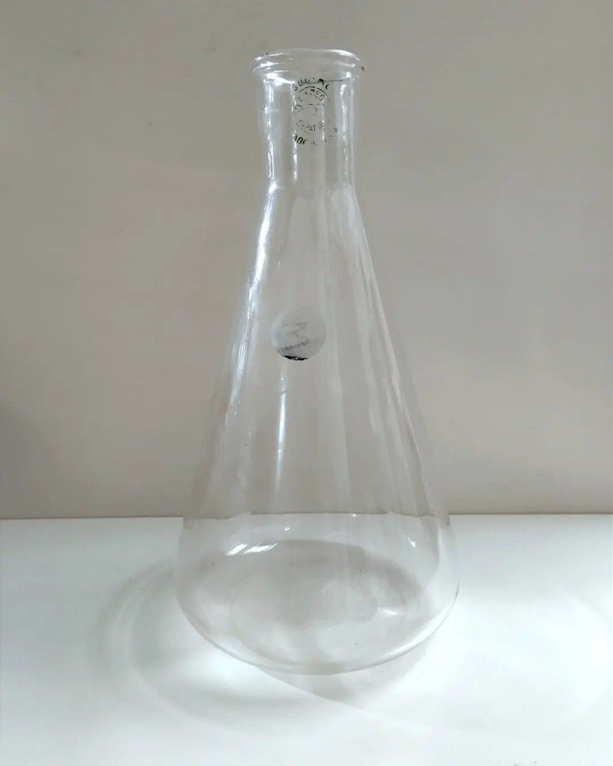 Vintage Pyrex 500ml Erlenmeyer Flask, made in USA, Antik, Lainnya di