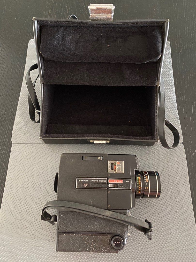 Camera Sankyo Super MF 606 Macro Focus VTG Collection Super 8 Année 70s