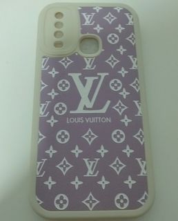 Louis Vuitton Monogram x Supreme Logo Samsung Galaxy Z Fold 5 Clear Case