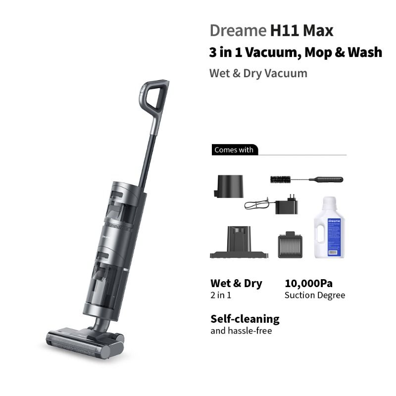Xiaomi Dreame H11 max (wet&dry vacuum), TV & Home Appliances, Vacuum