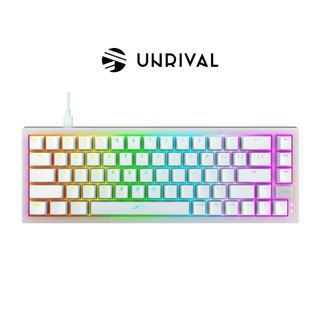 Xtrfy K5 Compact RGB Keyboard (Kailh Red) - Transparent White