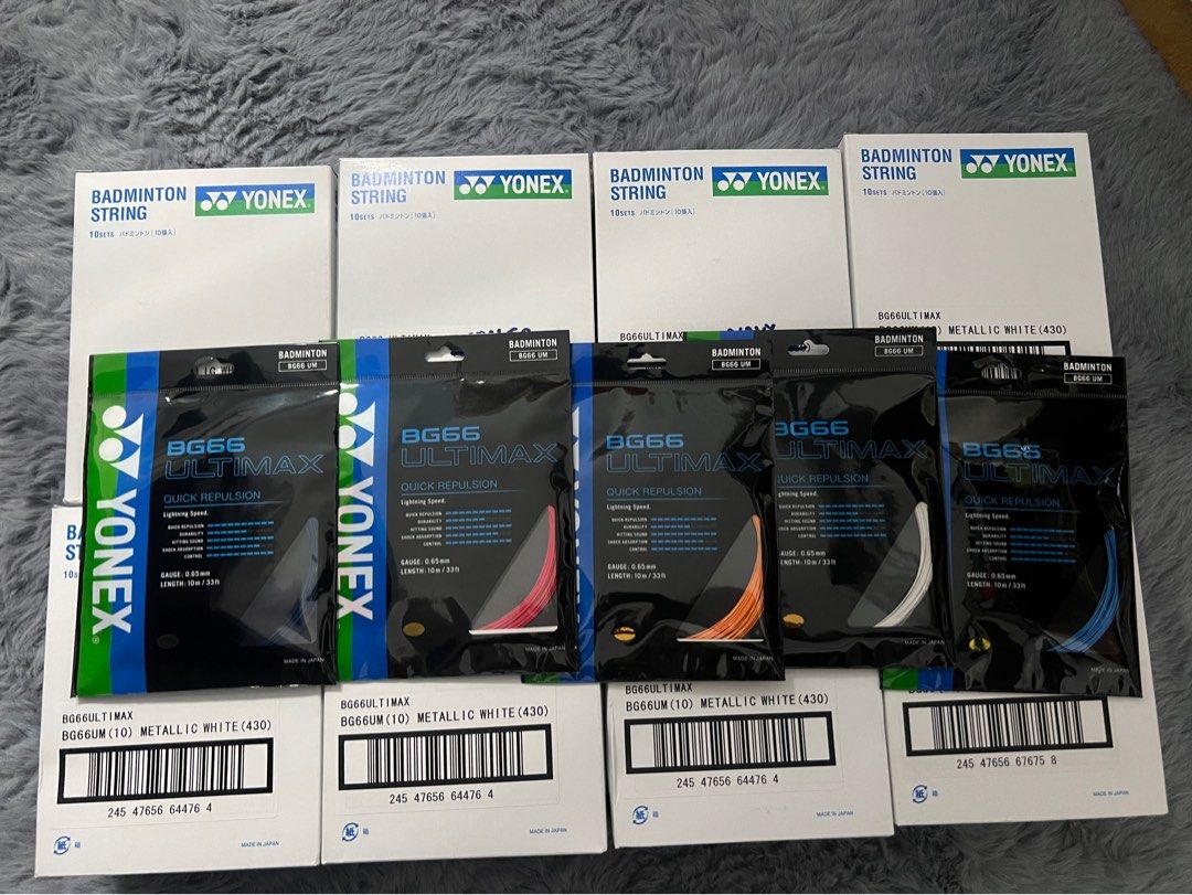 Yonex Badminton String(Packet), Sports Equipment, Sports & Games ...