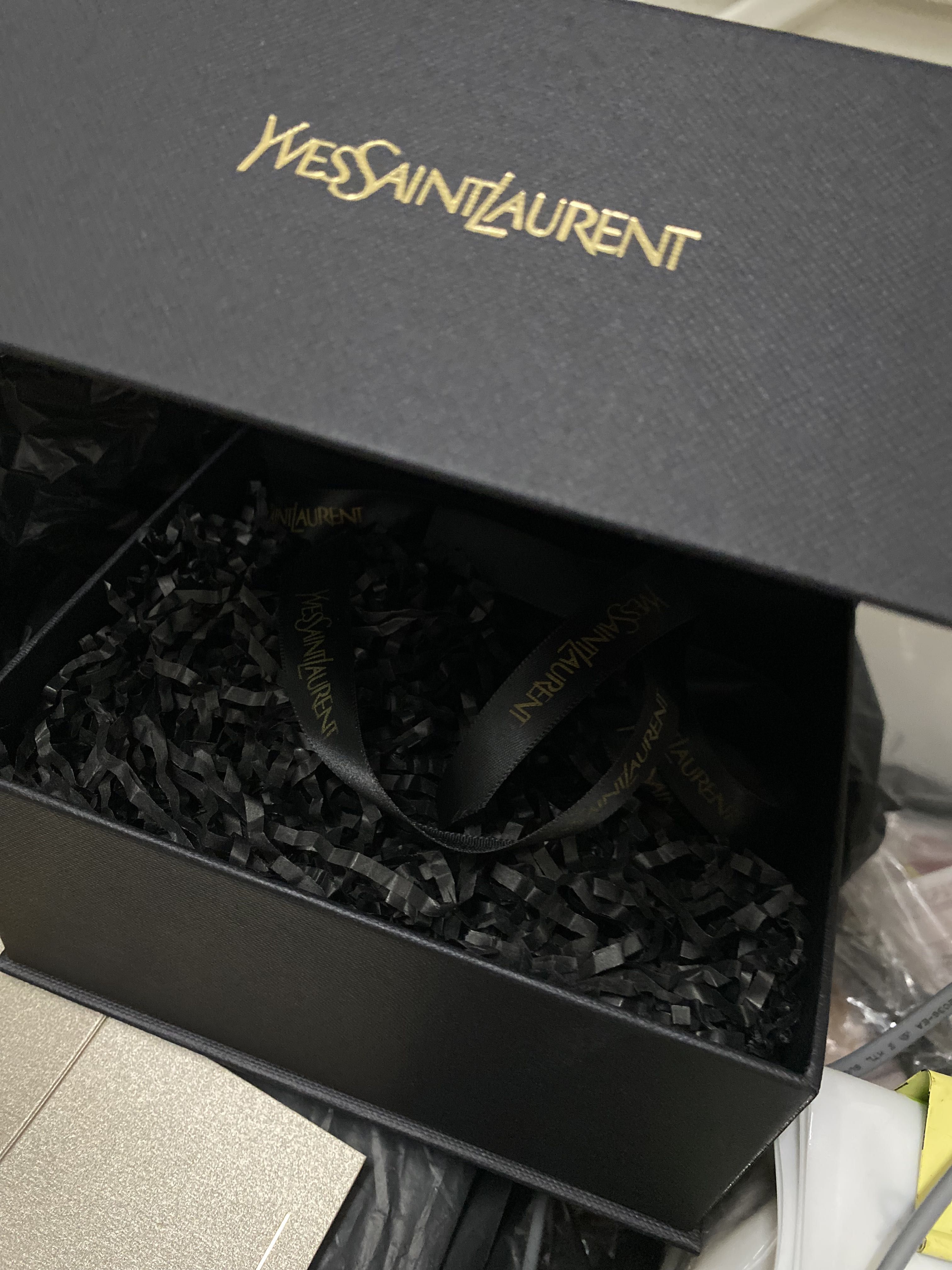 Paper Bag Ysl Gift Wrapping YSL Paper Bag Gift Bag Gift Box