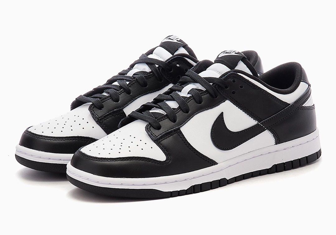 100%全新男裝NIKE DUNK LOW RETRO PANDA US 8.5 DD1391-100, 男裝, 鞋