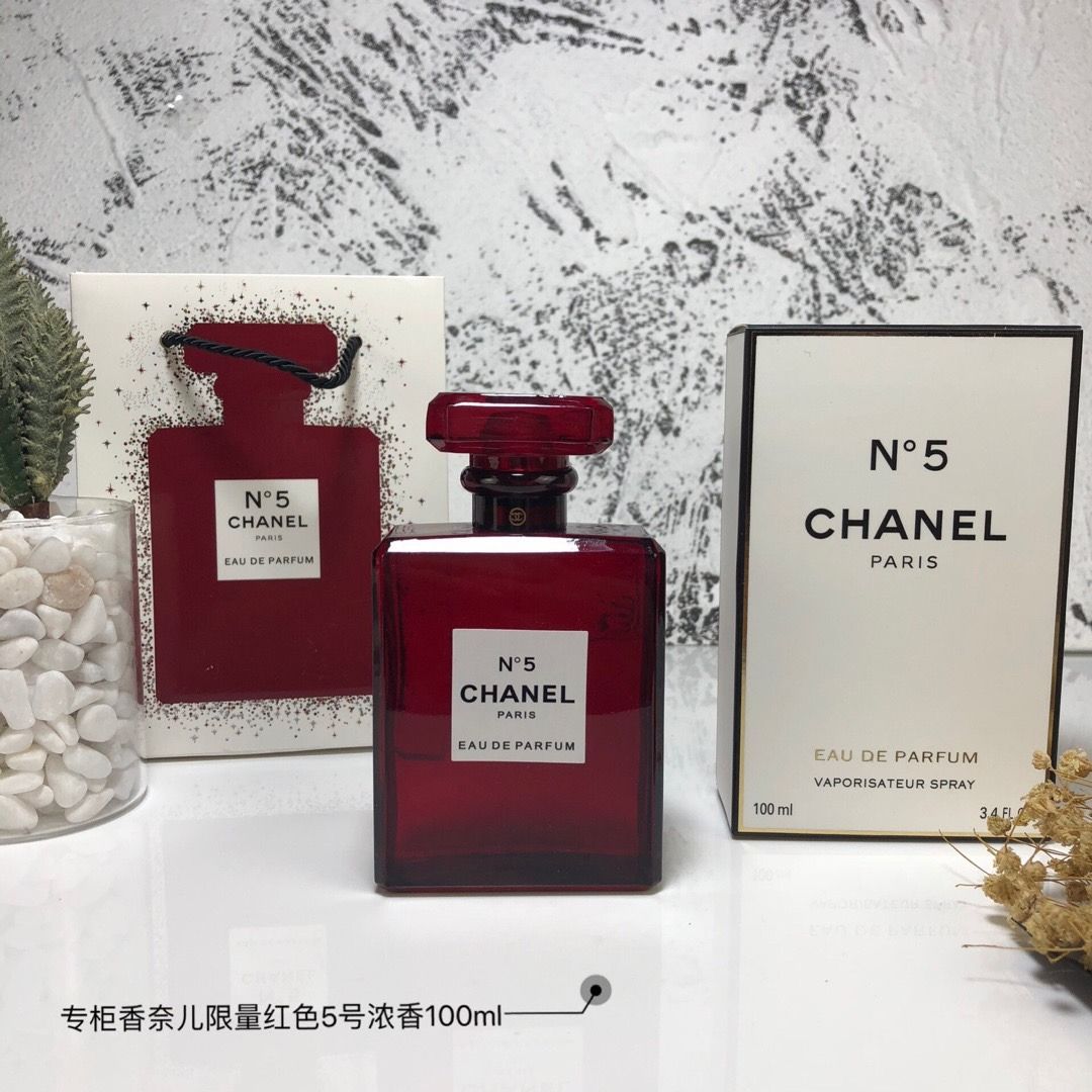 Chanel red bottle best sale